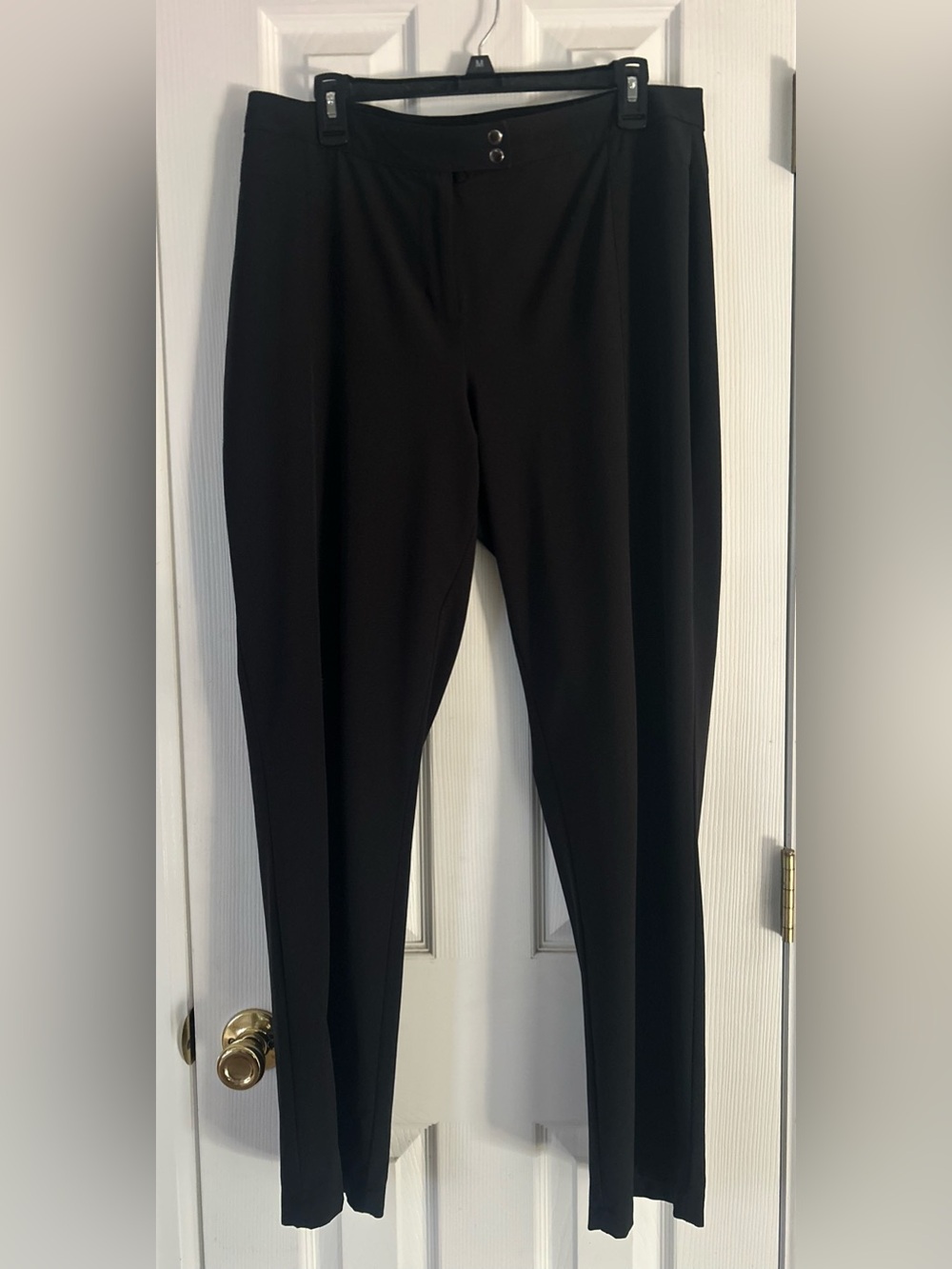 Zenergy by Chico's Black Ponte Pants. 2.